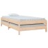 Cama apilable de madera maciza de pino 80x200