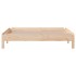 Cama apilable de madera maciza de pino 80x200
