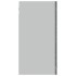 Armario vitrina colgante madera gris Sonoma 80x31x60