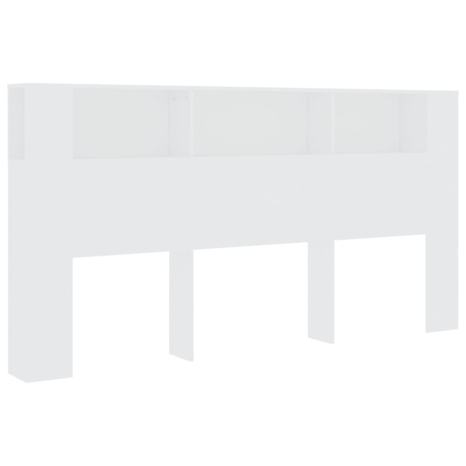 Mueble cabecero blanco 200x18,5x104,5