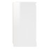 Aparador madera contrachapada blanco brillante 70x35,5x67,5