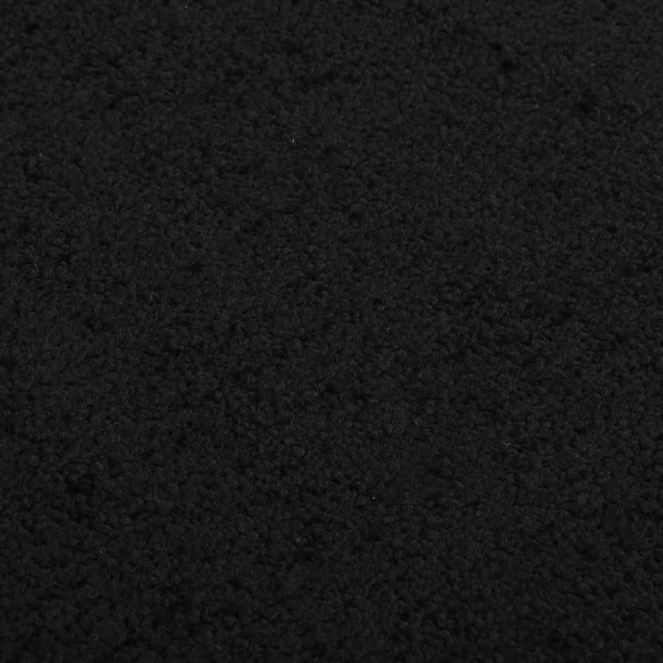 Felpudo negro 80x120