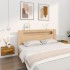 Mesitas de noche de pared 2 uds color roble ahumado 50x36x25