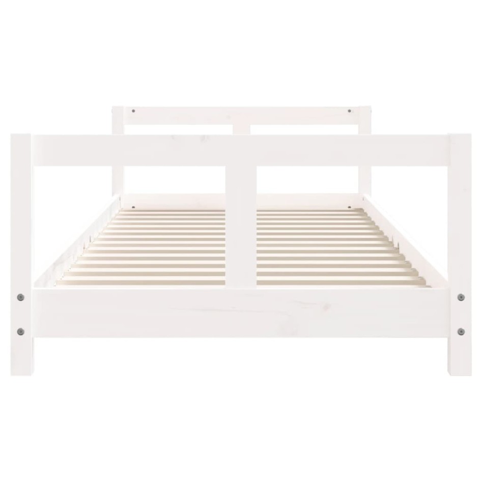 Estructura de cama para niños madera de pino blanco 80x200