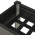Mesa de cultivo para jardín WPC gris 75x40x75