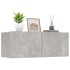 Muebles de TV 2 uds madera ingeniería gris hormigón 80x30x30