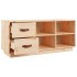 Banco zapatero madera maciza de pino 100x34x45