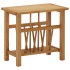 Mesa revistero madera maciza de roble 45x27x42