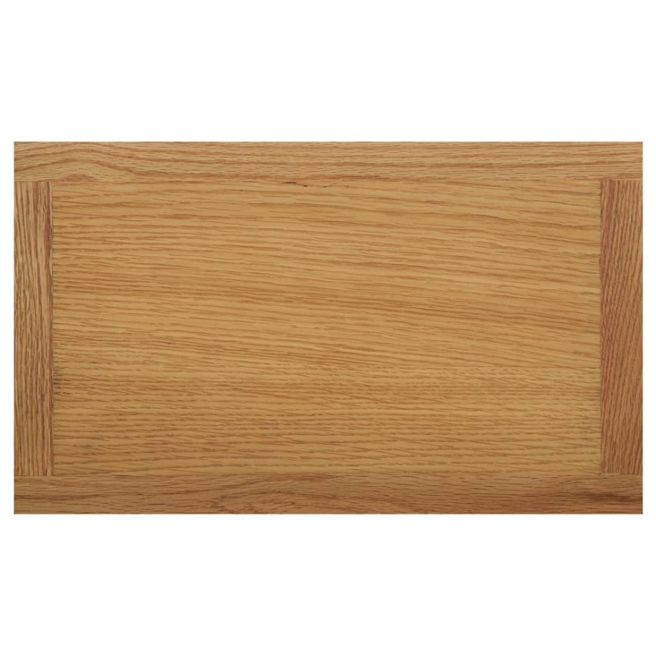 Mesa revistero madera maciza de roble 45x27x42