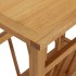 Mesa revistero madera maciza de roble 45x27x42