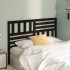 Cabecero de cama madera maciza de pino negro 166x4x100