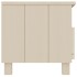 Mueble TV HAMAR madera de pino maciza marrón miel 106x40x40