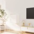 Armario de pared 2 uds madera maciza de pino blanco 30x30x40