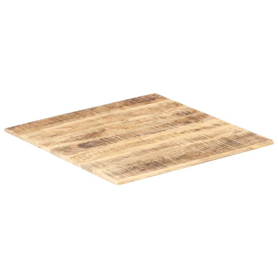 Superficie de mesa madera maciza de mango 15-16 mm 60x60