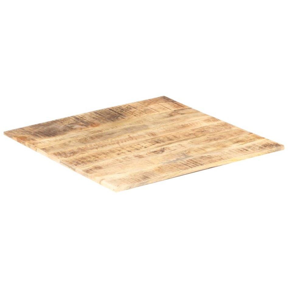 Superficie de mesa madera maciza de mango 15-16 mm 60x60