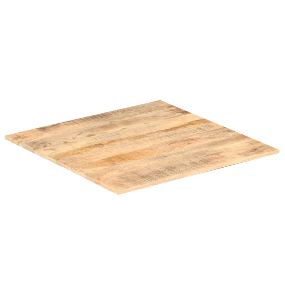 Superficie de mesa madera maciza de mango 15-16 mm 60x60