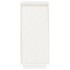 Armario zapatero de madera maciza de pino blanco 35x35x80