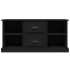 Mueble para TV madera contrachapada negro 99,5x35,5x48