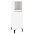 Armario de baño madera contrachapada blanco 30x30x100