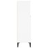 Armario de baño madera contrachapada blanco 30x30x100