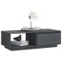 Mesa de centro de madera maciza de pino gris 110x50x33,5