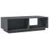 Mesa de centro de madera maciza de pino gris 110x50x33,5