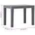 Mesa de jardín con 2 bancos plástico