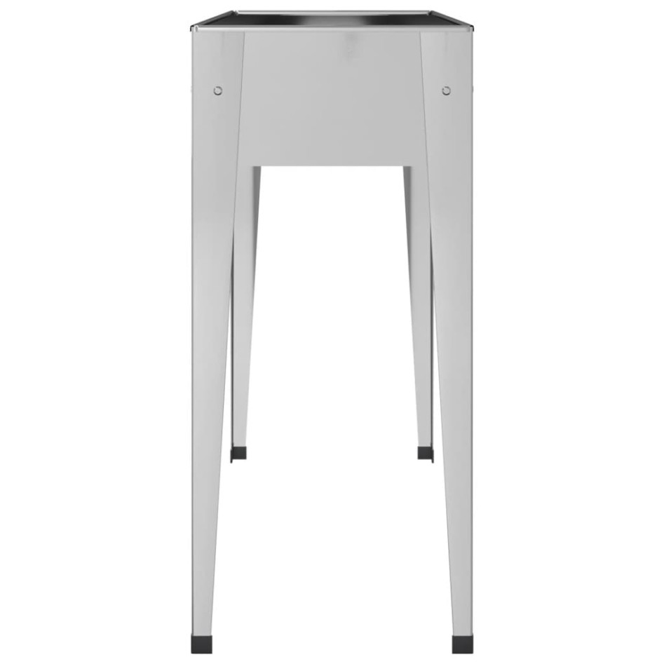 Jardinera de acero galvanizado 100,5x40,5x90