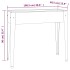 Jardinera de acero galvanizado 100,5x40,5x90