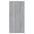 Aparador de madera contrachapada gris Sonoma 80x36x75