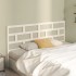 Cabecero de cama madera maciza de pino blanco 206x4x100