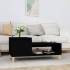 Mesa de centro madera contrachapada negro 100x50x45