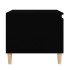 Mesa de centro madera contrachapada negro 100x50x45