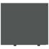 Mueble para TV madera contrachapada negro 80x34x30