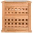 Mesitas de noche 2 uds madera maciza de nogal 34x34x34