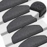 Alfombrillas de escalera 15 unidades gris antracita 65x24x4