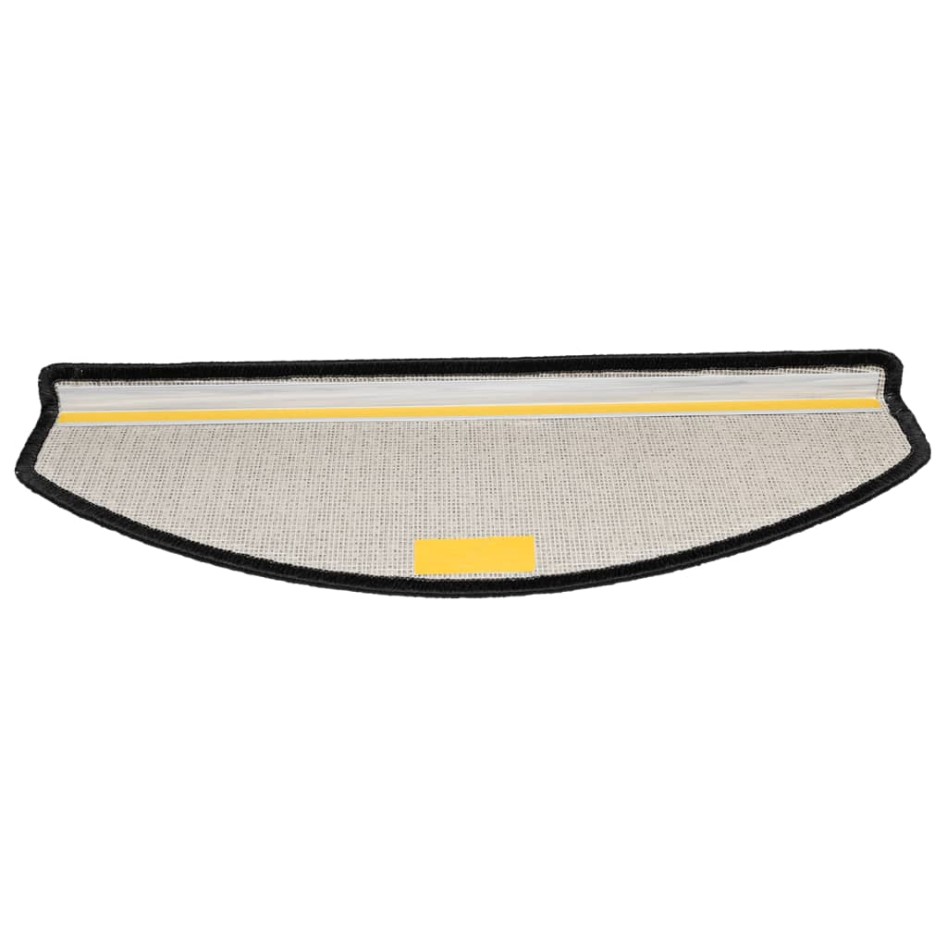 Alfombrillas de escalera 15 unidades gris antracita 65x24x4