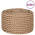 Cuerda de yute 100 m de longitud y 16 mm de