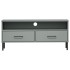 Mueble de TV con patas de metal OSLO madera maciza pino