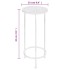 Set de soportes para plantas estilo vintage 3 uds metal