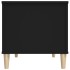 Mesa de centro madera contrachapada negro 90x44,5x45