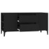 Mueble para TV madera contrachapada negro 102x44,5x50