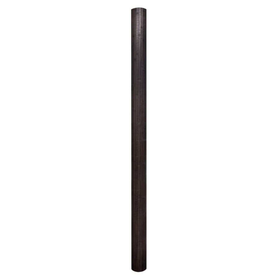 Biombo divisor bambú marrón oscuro 250x165