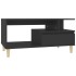 Mesa de centro madera contrachapada negro 90x49x45