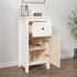 Aparador de madera maciza de pino blanco 40x35x80