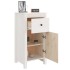 Aparador de madera maciza de pino blanco 40x35x80