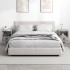 Mesitas de noche 2 unidades gris Sonoma 43x36x60