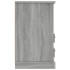 Mesitas de noche 2 unidades gris Sonoma 43x36x60