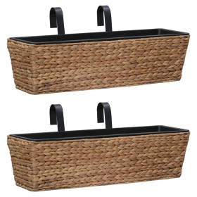 Conjunto de jardineras 2 unidades jacinto de
