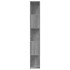 Estantería de madera contrachapada gris Sonoma 45x24x160